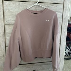 Pink Nike Crewneck
